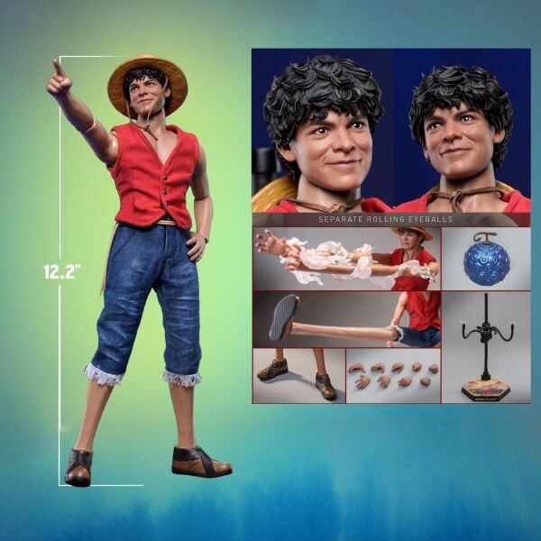 Monkey D. Luffy Sixth Scale Figure One Piece / Netflix Television Masterpiece Series TMS 109