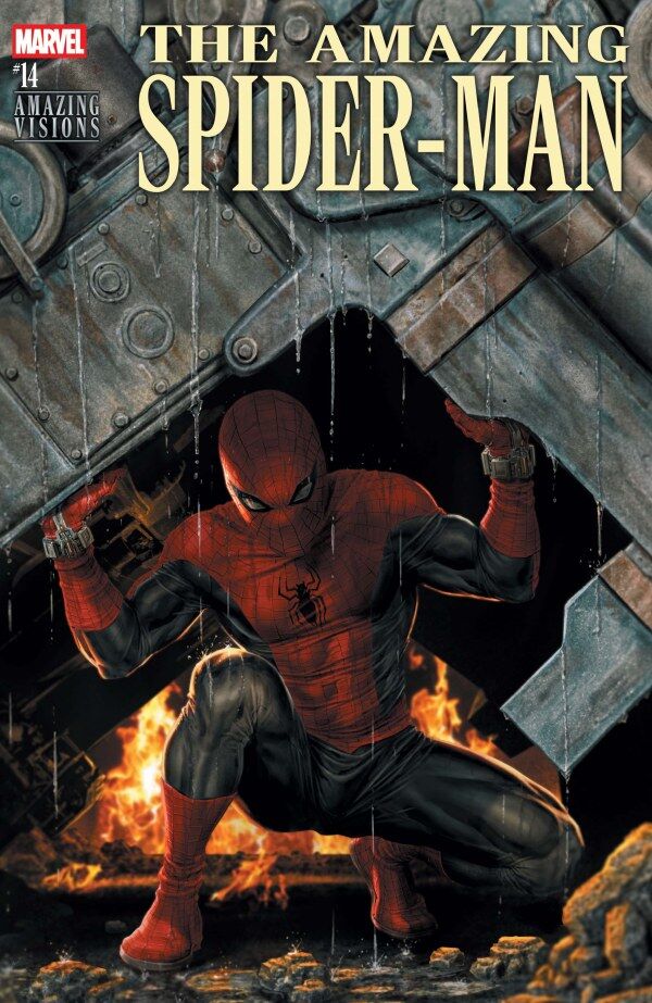 AMAZING SPIDER-MAN #14 LEE BERMEJO VARIANT COVER