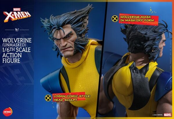 Wolverine Unmasked 1/6 Scale Action Figure Marvel Comics / Honō Studio Cover Series