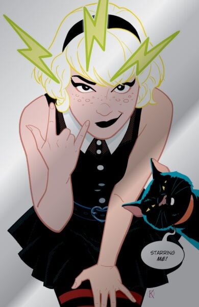 SABRINA THE TEENAGE WITCH #1 COVER F KANO FOIL VIRGIN VARIANT