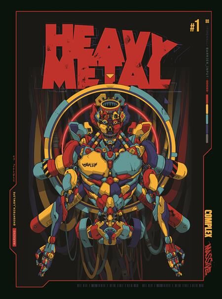 HEAVY METAL MAGAZINE #1 HC LIMITED EDITION (MR) (Allocations May Occur) - PRE-ORDER