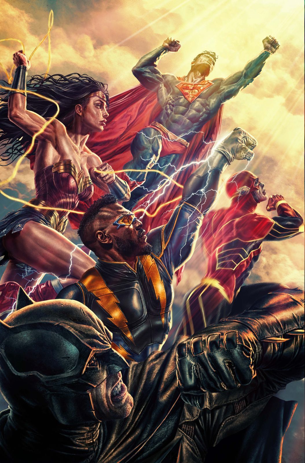 JUSTICE LEAGUE UNLIMITED #6 LEE BERMEJO VARIANT