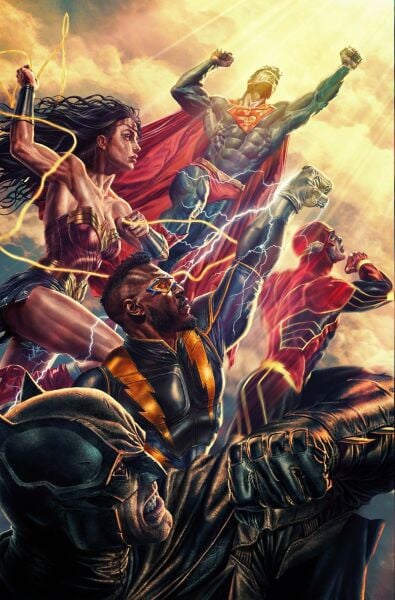 JUSTICE LEAGUE UNLIMITED #6 LEE BERMEJO VARIANT