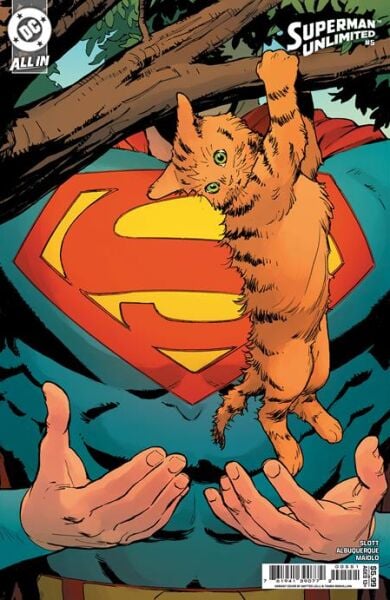 SUPERMAN UNLIMITED #5 CVR D MATTEO LOLLI CARD STOCK VAR