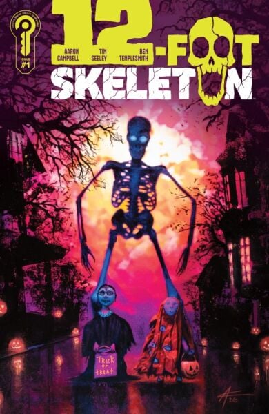 12-FOOT SKELETON #1 COVER B AARON CAMPBELL VARIANT