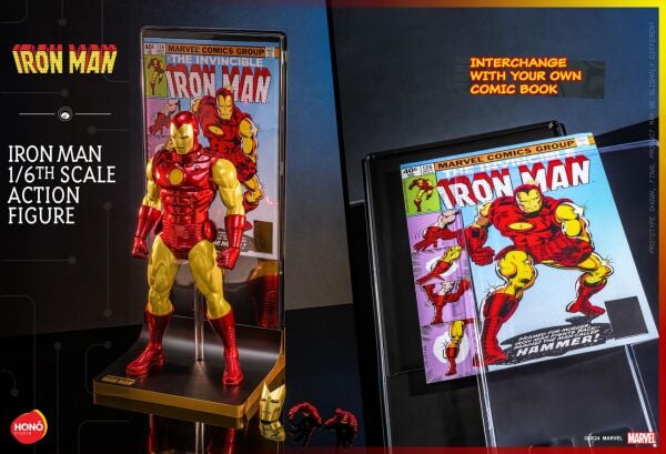 Iron Man 1/6 Scale Action Figure Marvel Comics / Honō Studio Cover Series PRE ORDER