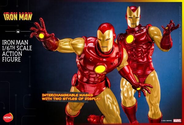 Iron Man 1/6 Scale Action Figure Marvel Comics / Honō Studio Cover Series PRE ORDER