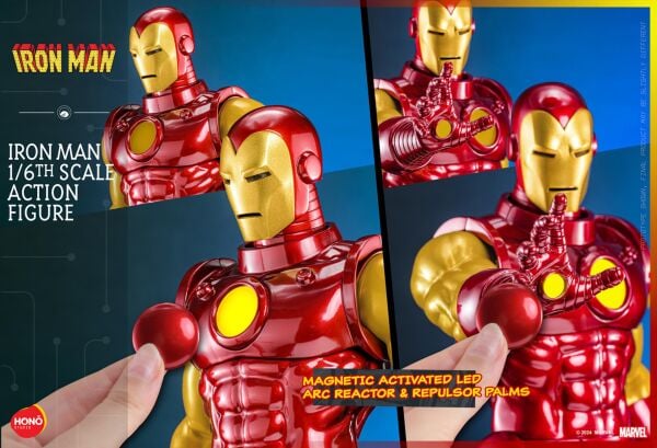 Iron Man 1/6 Scale Action Figure Marvel Comics / Honō Studio Cover Series PRE ORDER