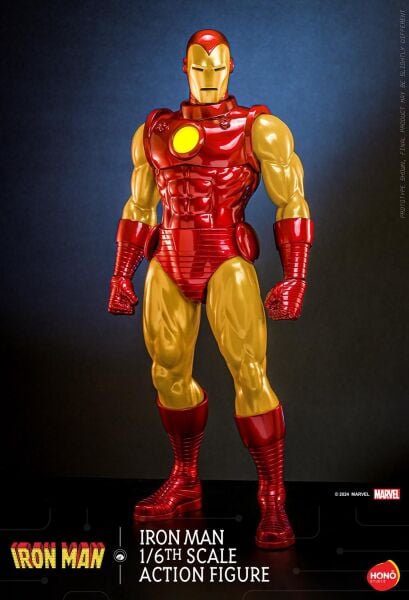Iron Man 1/6 Scale Action Figure Marvel Comics / Honō Studio Cover Series PRE ORDER