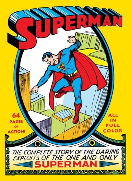 SUPERMAN #1 FACSIMILE EDITION CVR B JOE SCHUSTER & LEO O MEALIA FOIL VAR