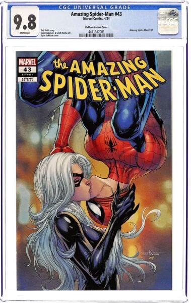 AMAZING SPIDER-MAN (2022) #43 ILLUMINATI.A CGC 9.8 – ILLUMINATI COMICS TYLER KIRKHAM EXCLUSIVE VARIANT