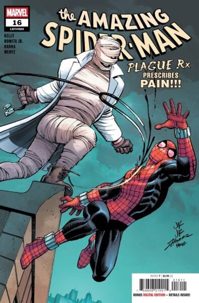 AMAZING SPIDER-MAN #16 JOHN ROMITA JR. COVER