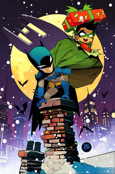 BATMAN #16 CVR F DAN MORA HOLIDAY CARD STOCK VAR - PRE ORDER
