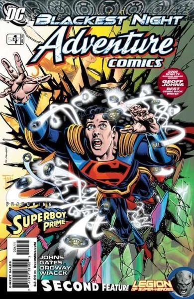 ADVENTURE COMICS #4 (2009) FRANCIS MANAPUL COVER