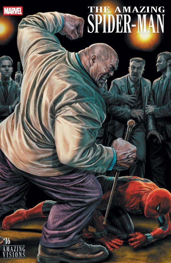 AMAZING SPIDER-MAN #16 LEE BERMEJO AMAZING VISIONS VARIANT