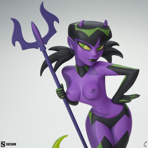 Devil Girl (Purple and Green Variant) Statue Shane Glines Series