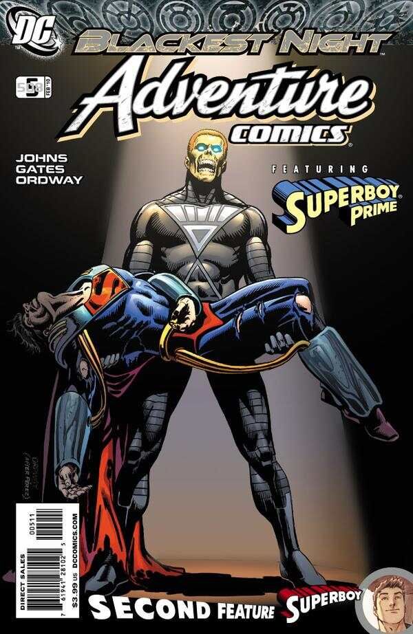 ADVENTURE COMICS #5 (2009) JERRY ORDWAY COVER