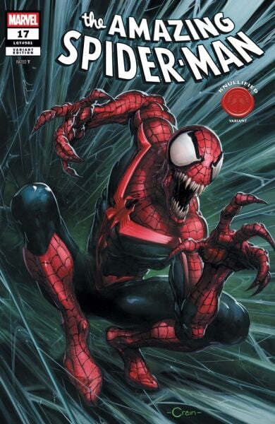AMAZING SPIDER-MAN #17 CLAYTON CRAIN KNULLIFIED VARIANT