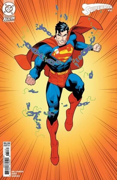SUPERMAN #30 CVR H DAN MORA CORNER BOX CARD STOCK VAR