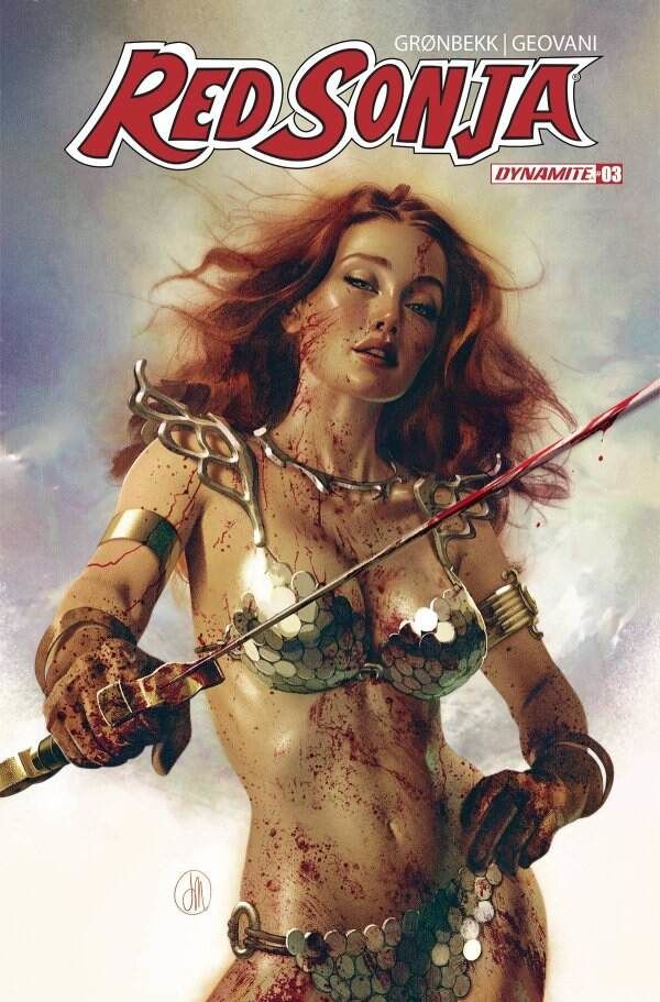 Red Sonja #3 Cover I 1:10 Middleton Bloody Variant