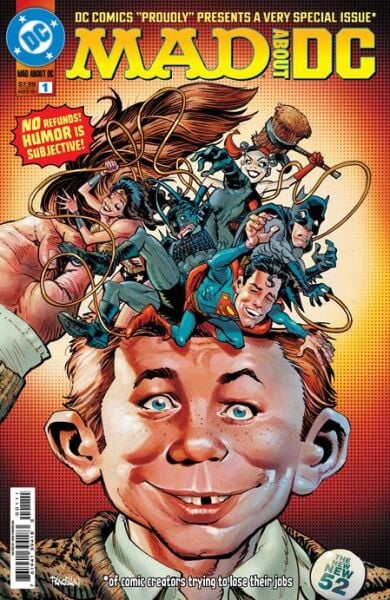 MAD ABOUT DC #1 (ONE SHOT) CVR A DAN PANOSIAN