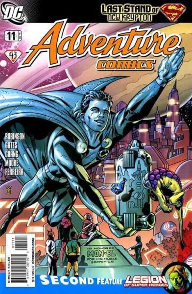 ADVENTURE COMICS #11 (2010) MARK BUCKINGHAM COVER