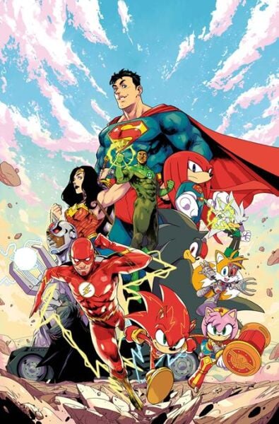 DC X SONIC THE HEDGEHOG THE METAL LEGION #1 (OF 5) CVR A PABLO M COLLAR - PRE-ORDER(