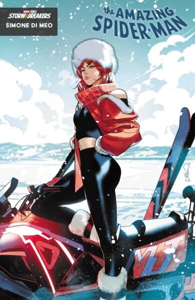 AMAZING SPIDER-MAN #18 SIMONE DI MEO WINTER BREAK VARIANT