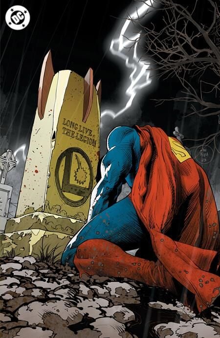 SUPERMAN #29 CVR G DAN MORA SPOT FOIL VAR