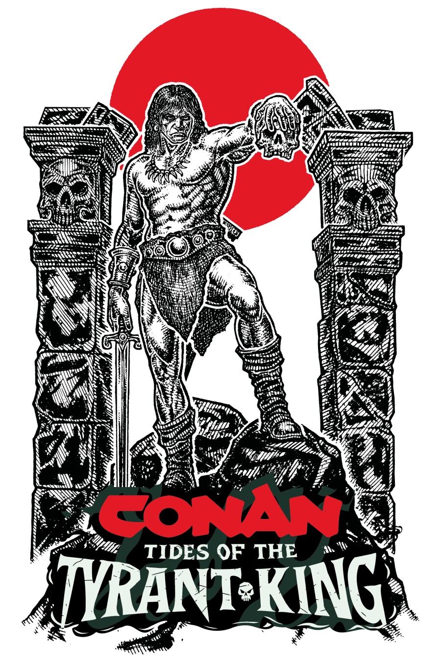 CONAN THE BARBARIAN: TIDES OF THE TYRANT KING #2 MICAH ULRICH VARIANT