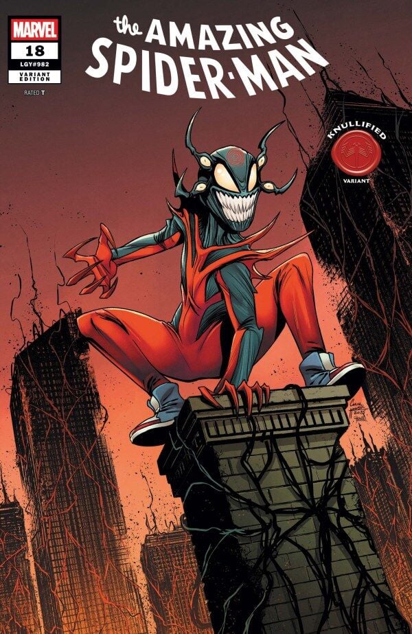 AMAZING SPIDER-MAN #18 CORIN HOWELL KNULLIFIED VARIANT