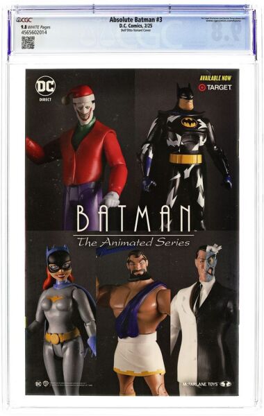 ABSOLUTE BATMAN (2024) #3 GABRIELE DELL'OTTO VARIANT CGC 9.8