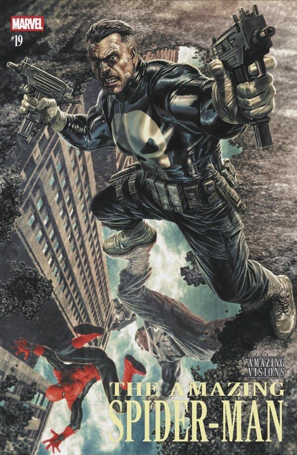 AMAZING SPIDER-MAN #19 LEE BERMEJO AMAZING VISIONS VARIANT