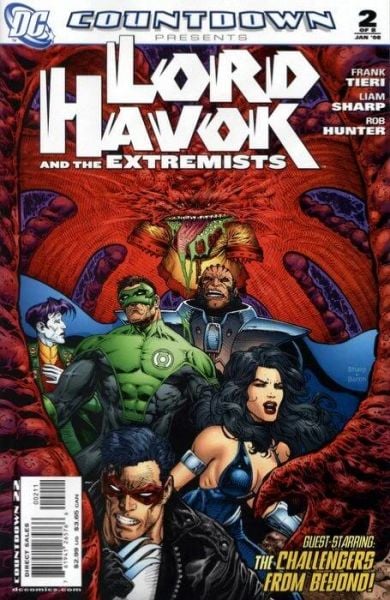 LORD HAVOK AND THE EXTREMISTS #2 (2007) LIAM SHARP COVER