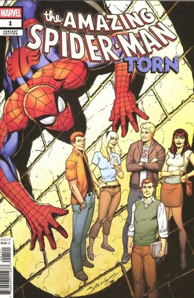 AMAZING SPIDER-MAN TORN #1 MARK BAGLEY VARIANT