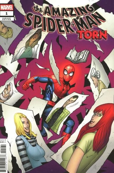 AMAZING SPIDER-MAN TORN #1 PERE PEREZ VARIANT