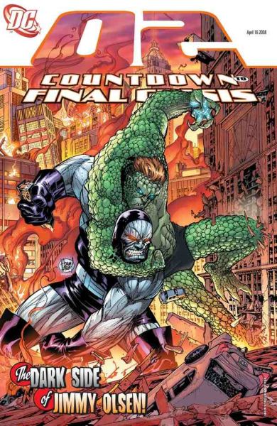 COUNTDOWN TO FINAL CRISIS #2 (2008) ADAM KUBERT COVER