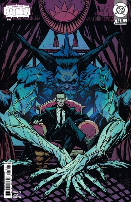 ABSOLUTE BATMAN #15 CVR E INC 1:25 SANFORD GREENE CARD STOCK VAR RATIO