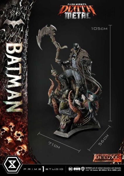 Death Metal Batman Deluxe Bonus Version 1/3 Statue DC Comics / Museum Masterline Series / Dark Nights