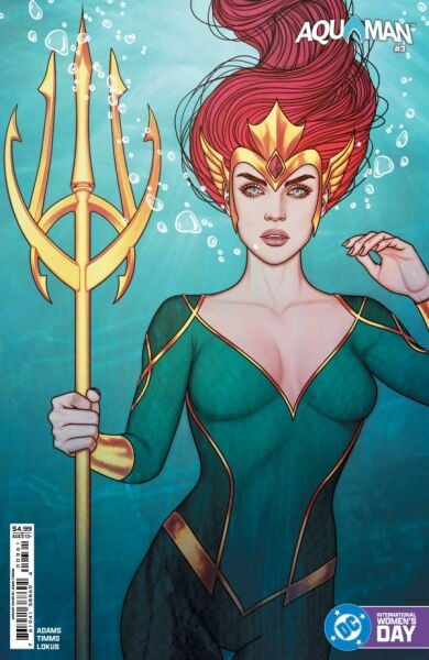 AQUAMAN #3 JENNY FRISION INTERNATIONAL WOMEN'S DAY VARIANT