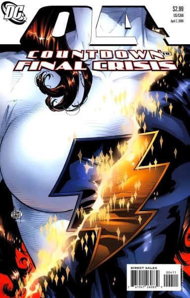 COUNTDOWN TO FINAL CRISIS #4 (2008) ADAM KUBERT COVER
