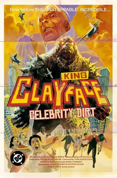 CLAYFACE CELEBRITY DIRT #6 (OF 6) CVR C ALVARO MARTINEZ BUENO CARD STOCK VAR - PRE ORDER