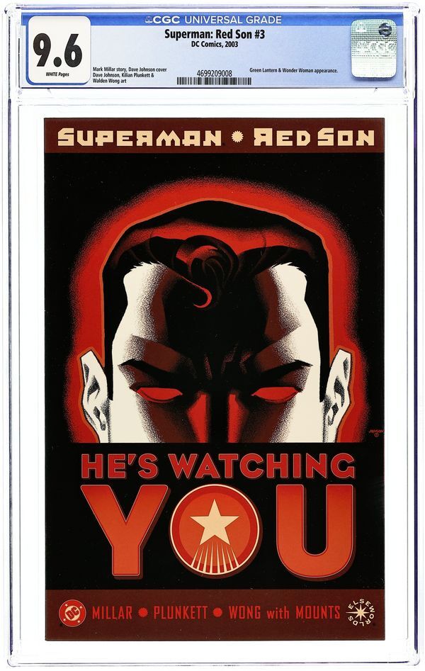 SUPERMAN: RED SON (2003) #3 CGC 9.6