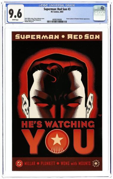 SUPERMAN: RED SON (2003) #3 CGC 9.6