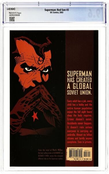SUPERMAN: RED SON (2003) #3 CGC 9.6