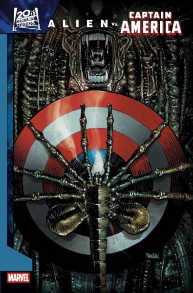 ALIEN VS. CAPTAIN AMERICA #1 DAN PANOSIAN FOIL VARIANT