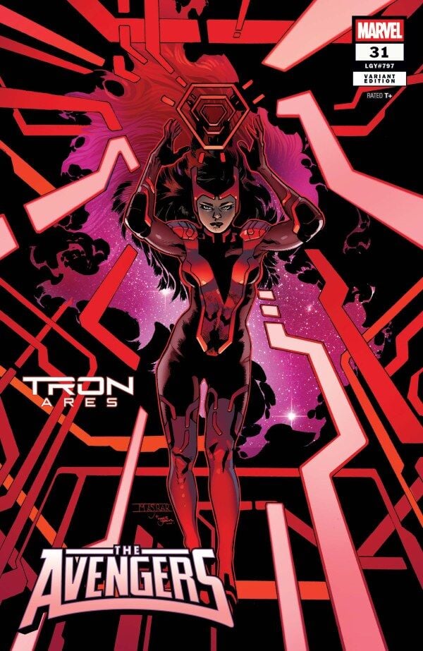 AVENGERS #31 MAHMUD ASRAR TRON : ARES VARIANT