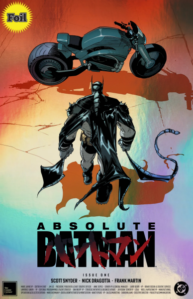 ABSOLUTE BATMAN 1 FOIL JAVIER FERNANDEZ AKIRA HOMAGE EXCLUSIVE VARIANT