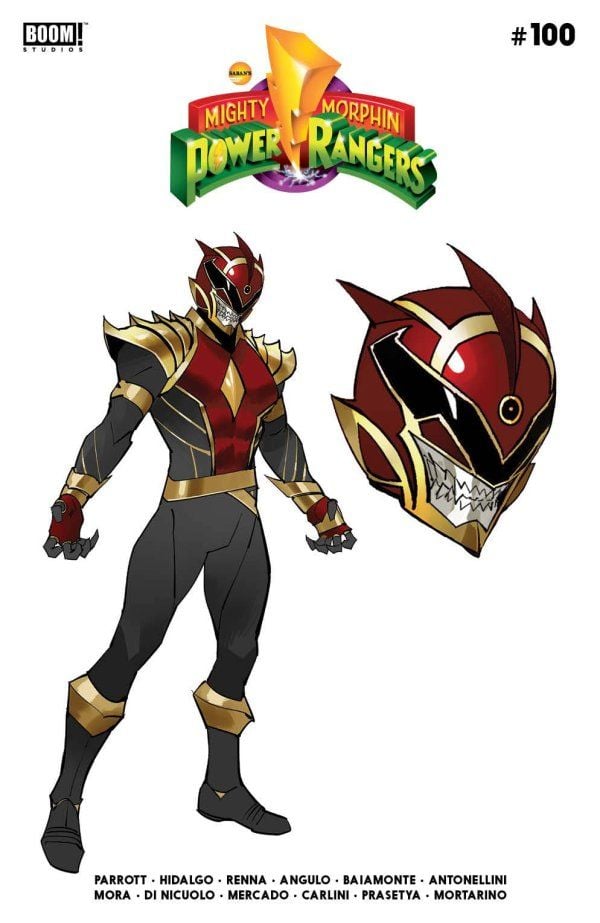 Mighty Morphin Power Rangers #100 2nd Printing Dan Mora