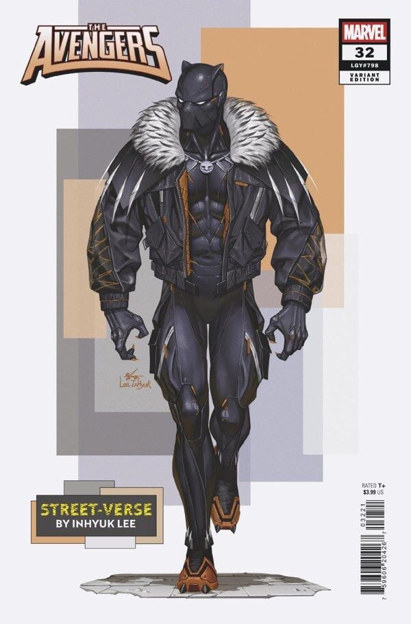 AVENGERS #32 INHYUK LEE STREET VERSE VARIANT